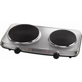 Russell Hobbs 15199 Double Hot Plate In Stainless Steel