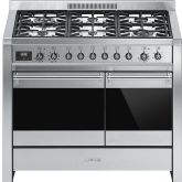 Smeg A2-81 100Cm Opera Dual Fuel Range Cooker Stainless Steel