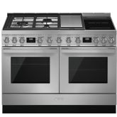 Smeg CPF120IGMPX 120Cm Portofino Dual Fuel Range Cooker Stainless Steel