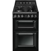 Smeg TR62BL 60Cm Dual Fuel Cooker