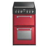 Stoves 444442900  550DFW Dual Fuel Range Cooker with Double Oven & Gas Hob - Jalapeno Red