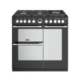 Stoves ST STER DX S900DF GTG BK Range Cooker Duel Fuel 90cm Wide