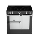 Stoves STERDXS900EIBK Sterling Deluxe Rangecooker 900 In Induction