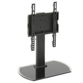 TTAP TT22S Fits TVs up to 43" 8mm Glass base, 3 Hgt adj, Wgt 40Kg, 200 x 200 Vesa