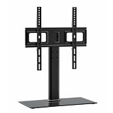 TTAP TT44ST Fits TVs up to 55" 8mm Glass base, 3 Hgt adj, Wgt 30Kg, 400 x 400 Vesa