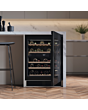 Asko WCN25842G 2 Zone Wine Cooler Black Model