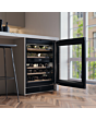 Asko WCN25842G 2 Zone Wine Cooler Black Model