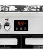 Belling 444444094 110DFT 110cm Dual Fuel Rangecooker with Double Oven and Gas Hob - Stainless Steel