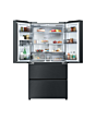 Haier HFR59F18CWMB 90Cm French Series 5 Brushed - Black