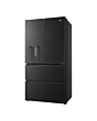 Haier HFR59F18CWMB 90Cm French Series 5 Brushed - Black