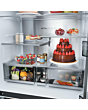 Haier HFR59F18CWMB 90Cm French Series 5 Brushed - Black