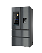 Haier HFW99F19ESSB Horizon Multi-Door Fridge Freezer With Smart Window - 690L - Black