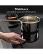 Hisense HI6401BSC 59.5cm Induction Hob - Black