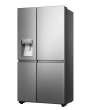 Hisense RS818N4TIF 91cm Frost Free Fridge Freezer - Stainless Steel