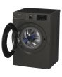 Hotpoint HB93GCAREUK A-30%, 9Kg, 1400 Rpm, Large Black, -, Ds7, Fabric Care, Colorcare, Pet Hair Car
