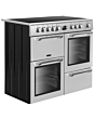 Leisure CK100C210S 100cm Cooker with 5 Ceramic Zones