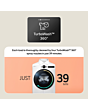 LG F4X9009TBC 9kg 1350 Spin Washing Machine Black