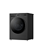 LG F4X9009TBC 9kg 1350 Spin Washing Machine Black