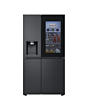 LG GSXE90EVAD 96.8cm 60/40 No Frost Fridge Freezer Black Steel