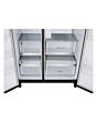 LG GSXE90EVAD 96.8cm 60/40 No Frost Fridge Freezer Black Steel