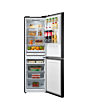 Midea MDRB379FGD30 60/40 No Frost Fridge Freezer Black