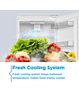 Midea MDRE379FGE01D 54cm 70/30 Built-In Fridge Freezer