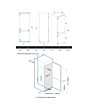 Midea MDRE379FGE01D 54cm 70/30 Built-In Fridge Freezer