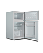 Montpellier MDAS2035W Under Counter Fridge Freezer