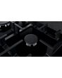 Neff T27CS59S0 75cm Black Tempered Glass, 5 burner, 4.0kW Wok burner, Cast Iron supports, FlameSelec