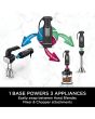 Ninja CI100UK Foodi 3-in-1 Hand Blender, Mixer & Chopper - Black