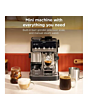 Ninja ES301UK Luxe MINI Espresso Machine Black Silver