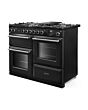 Rangemaster AURA90DFP/19276 Aura 90cm Dual Fuel Black - Onyx trim