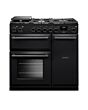 Rangemaster AURA90DFP/19276 Aura 90cm Dual Fuel Black - Onyx trim