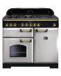 Rangemaster CDL100DFFRP/B 114780 CLASSIC DL 100 DF ROYAL PEARL BRASS