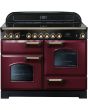 Rangemaster CDL110ECCY/B 84450 CLASSIC DL 110 CER. CRANBERRY BRASS