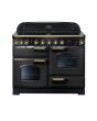 Rangemaster CDL110EICB/B 129630 CLASSIC DL 110 IND. CHAR. BLACK/BRASS GB/IE