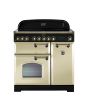 Rangemaster CDL90EICR/B 90280 CLASSIC DL 90 IND. CREAM BRASS