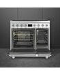 Smeg C92IMX2 81.3Cm Electric Rangecooker With Double Oven And Induction Hob - Stainless Steel