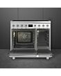 Smeg C92IMX2 81.3Cm Electric Rangecooker With Double Oven And Induction Hob - Stainless Steel