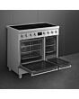 Smeg C92IMX2 81.3Cm Electric Rangecooker With Double Oven And Induction Hob - Stainless Steel