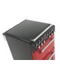 Stoves 444442900 550DFW Dual Fuel Range Cooker with Double Oven & Gas Hob - Jalapeno Red