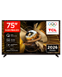 TCL 75X11L-UK 75 Inch 4K Ultra HD SQD Mini LED TV