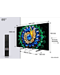 TTCL 85A400M-UK 85inch QD-MINI LED TV with HVA Panel