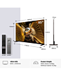TCL 85X11L-UK 85-inch 4K Ultra HD SQD MINI LED TV