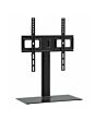 TTAP TT44ST Fits TVs up to 55inch 8mm Glass base, 3 Hgt adj, Wgt 30Kg, 400 x 400 Vesa