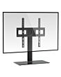 TTAP TT44ST Fits TVs up to 55inch 8mm Glass base, 3 Hgt adj, Wgt 30Kg, 400 x 400 Vesa