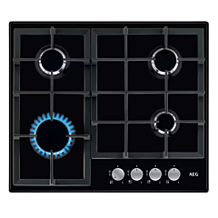 Aeg HGX64200SB 3000 Slim Line Gas Hob 60Cm