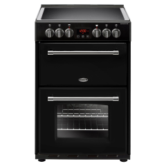 Belling 444444711 Farmhouse 60E Electric Range Cooker - Black