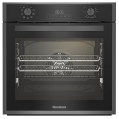 Blomberg ROEN9222DX 59.4cm Built In Electric Single Oven - Dark Steel