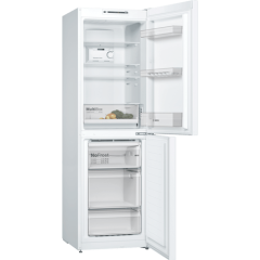 Bosch KGN34NWEAG Frost Free Fridge Freezer - White - A++ Energy Rated